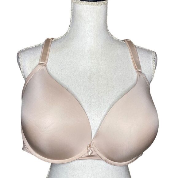 Torrid Curve Wm’s Sz 48D Nude T Shirt Smooth 4 Hook Closure Padded Bra - Picture 1 of 3